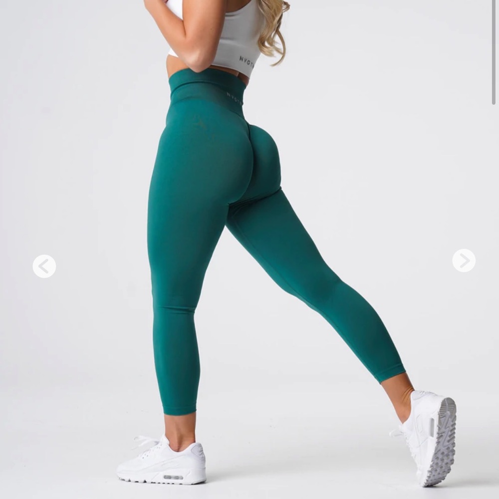 Emerald Solid Seamless Leggings